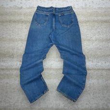 Vintage Lee MR Jeans Baggy Fit Medium Wash Made in USA 90s