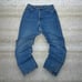 Vintage Lee MR Jeans Baggy Fit Medium Wash Made in USA 90s