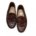 Allen Edmonds Maxfield brown leather tassel loafer Men’s 8.5D