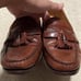 Allen Edmonds Maxfield brown leather tassel loafer Men’s 8.5D