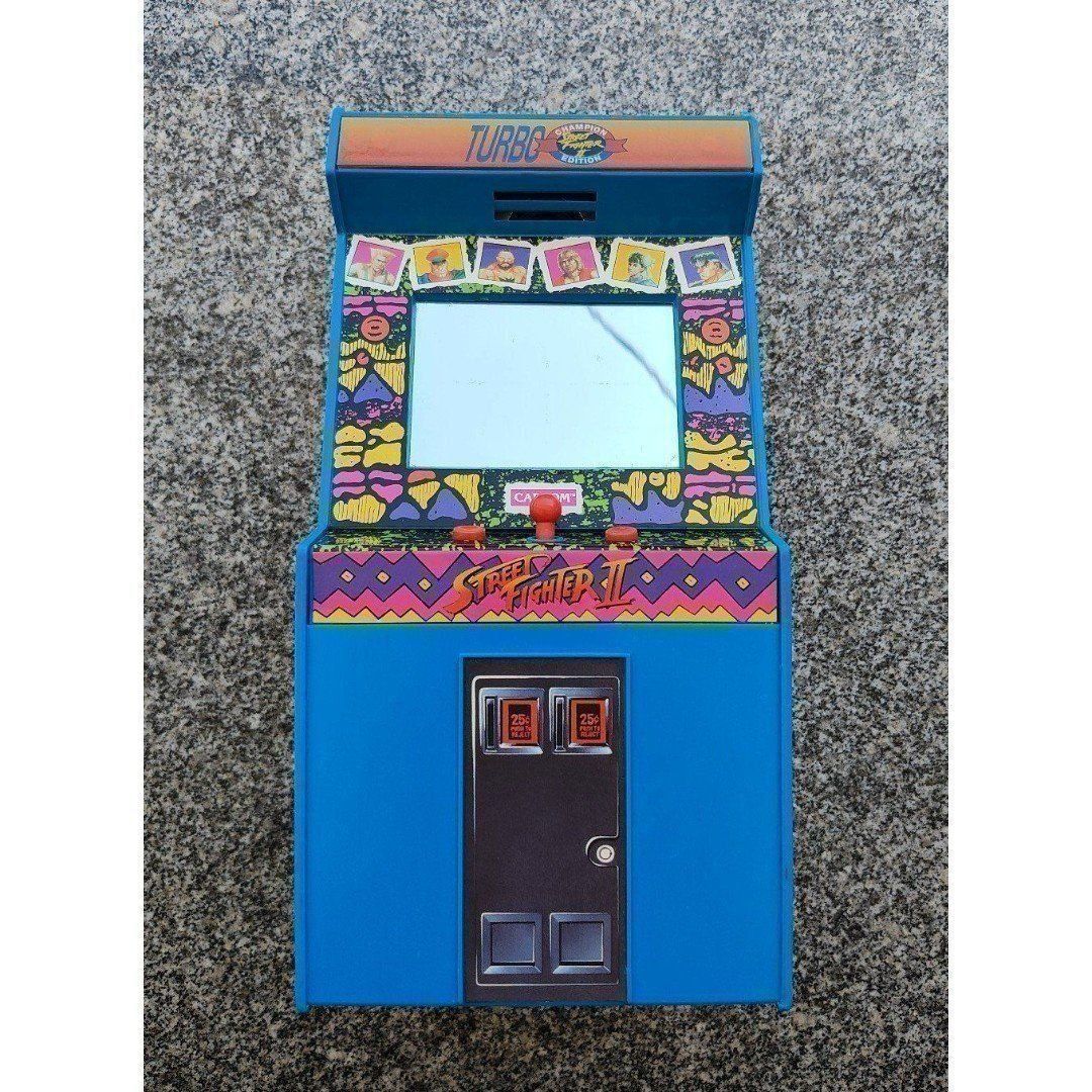 Street Fighter II Turbo Electronic Talking 10 Arcade Bank 1993 Capcom