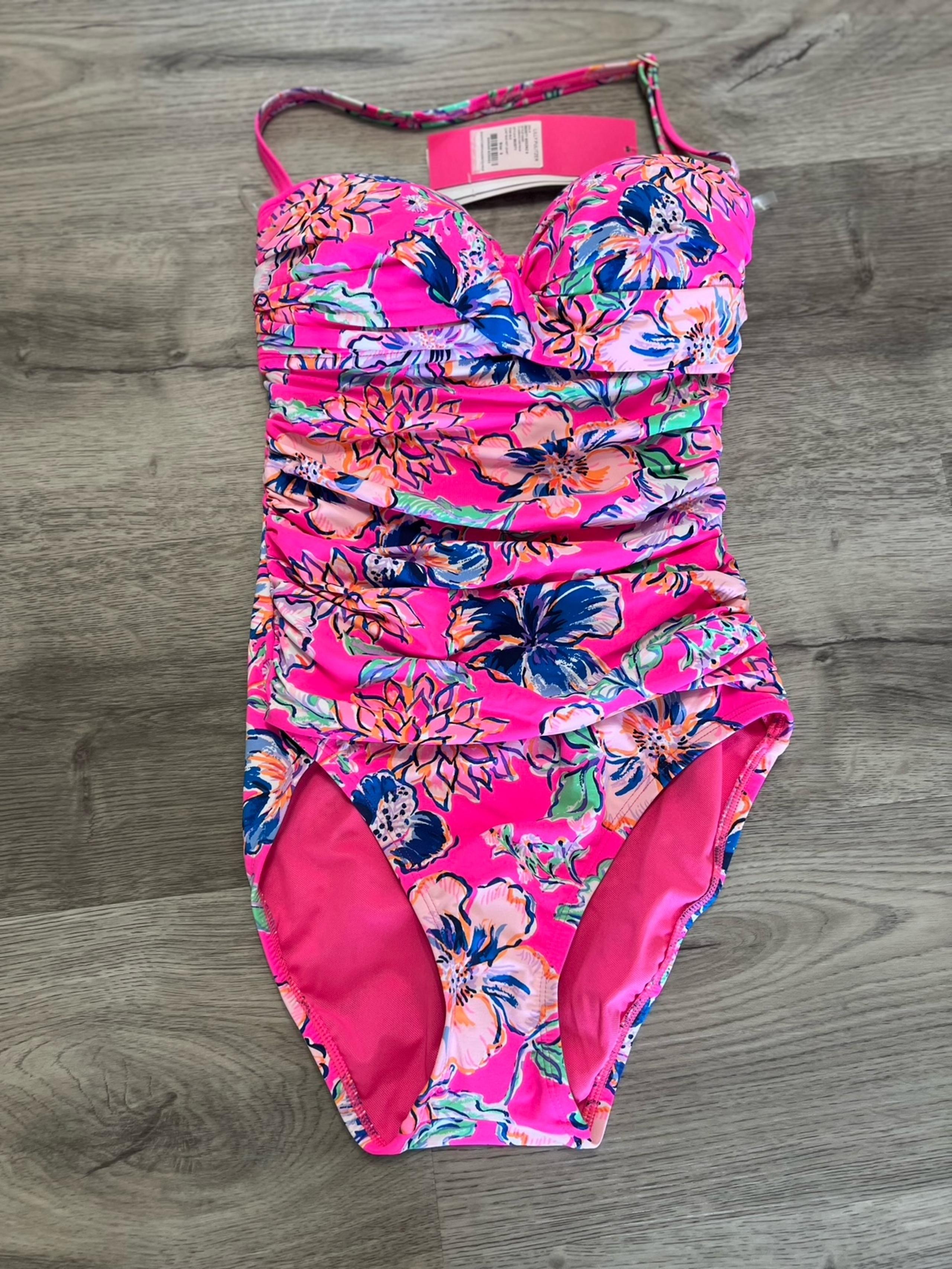 Lilly Pulitzer NWT Flamenco One-Piece Swimsuit size 0