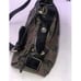 VTG Dooney and Bourke Signature Canvas Leather Purse w/Tassel Black & Brown, Red