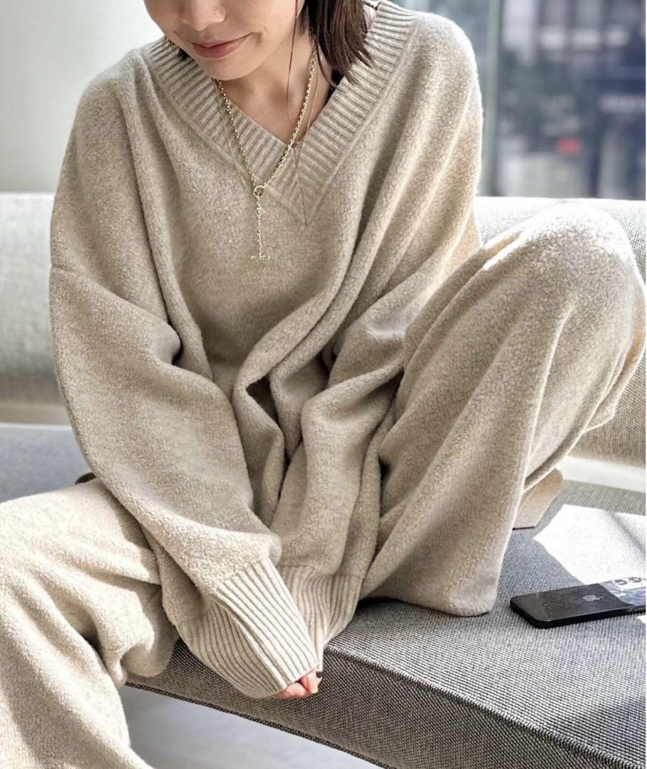 ADR Wool pile Reversible Knit Pullover Other