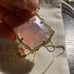 KS earring and necklace set in blush pin