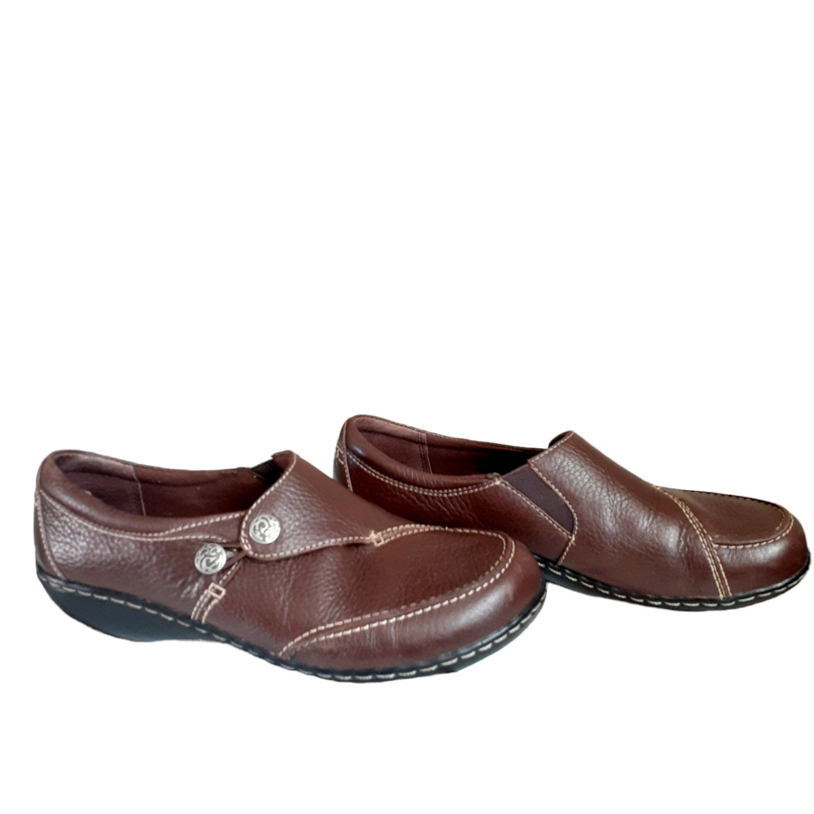 Clark's Bendables Slip on Style Shoe Size 9.5W
