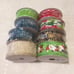 Ribbon Lot 8 Rolls sized 1 1/2” x 10 yd