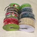 Ribbon Lot 8 Rolls sized 1 1/2” x 10 yd