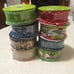 Ribbon Lot 8 Rolls sized 1 1/2” x 10 yd