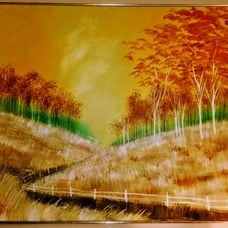 Oil painting by Lee Reynolds 1970