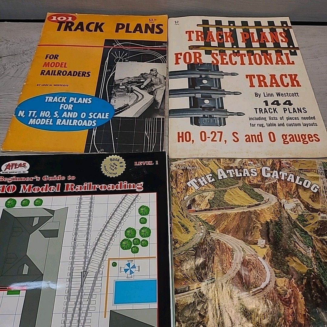 101 Track Plans for Model Railroaders HO Model Railroading Level 1 + More