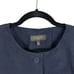 Talbots Woman Size 12W Blazer Jacket Silk Cotton Blend Lined Navy Blue BRAND NEW