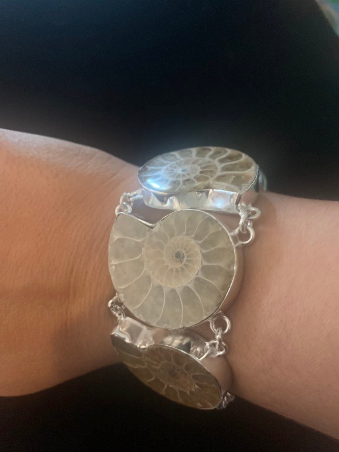 Fossil sterling bracelet