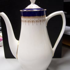 Regency Blue by ROYAL WORCESTER - Coffee Pot & Lid
