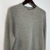 J. Crew Rugged Merino Wool Blend Gray Heather Crewneck Sweater Preppy XL