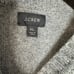 J. Crew Rugged Merino Wool Blend Gray Heather Crewneck Sweater Preppy XL