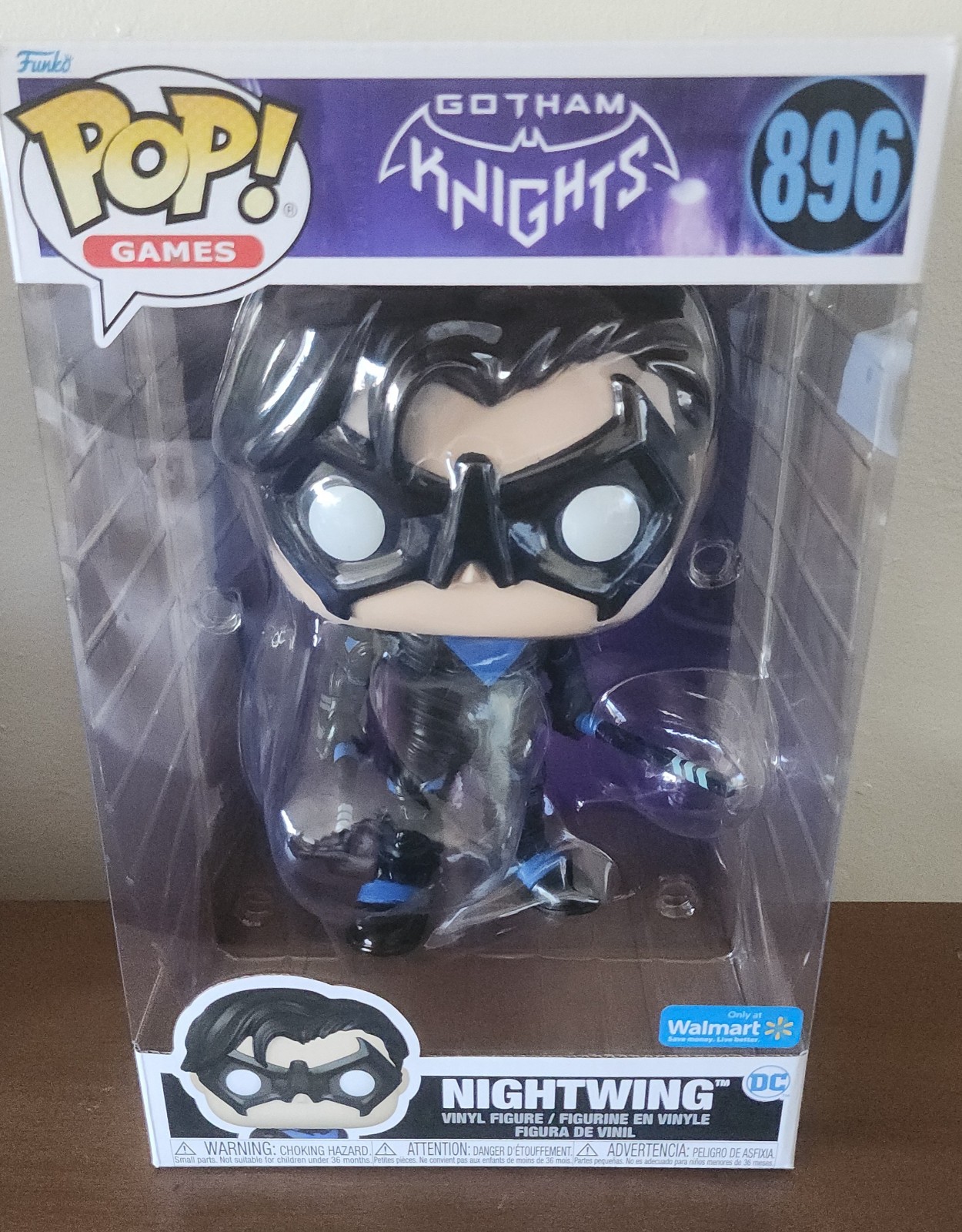 Funko Pop Games Gotham Knights Jumbo Nightwing