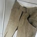 BCBG linen trouser pants flare size 0