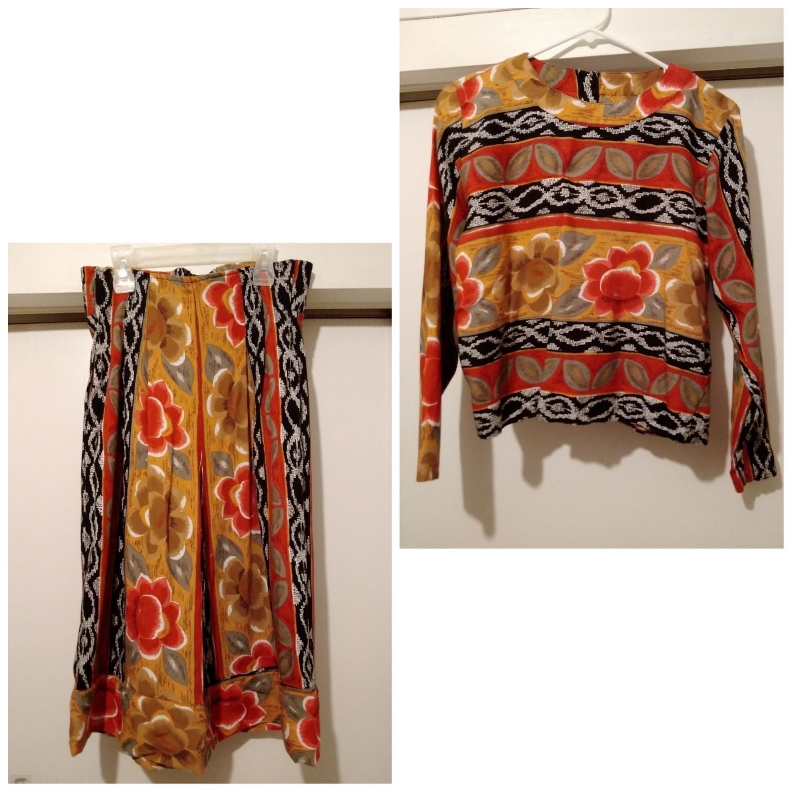 Choon Vintage Skirt and Top Set