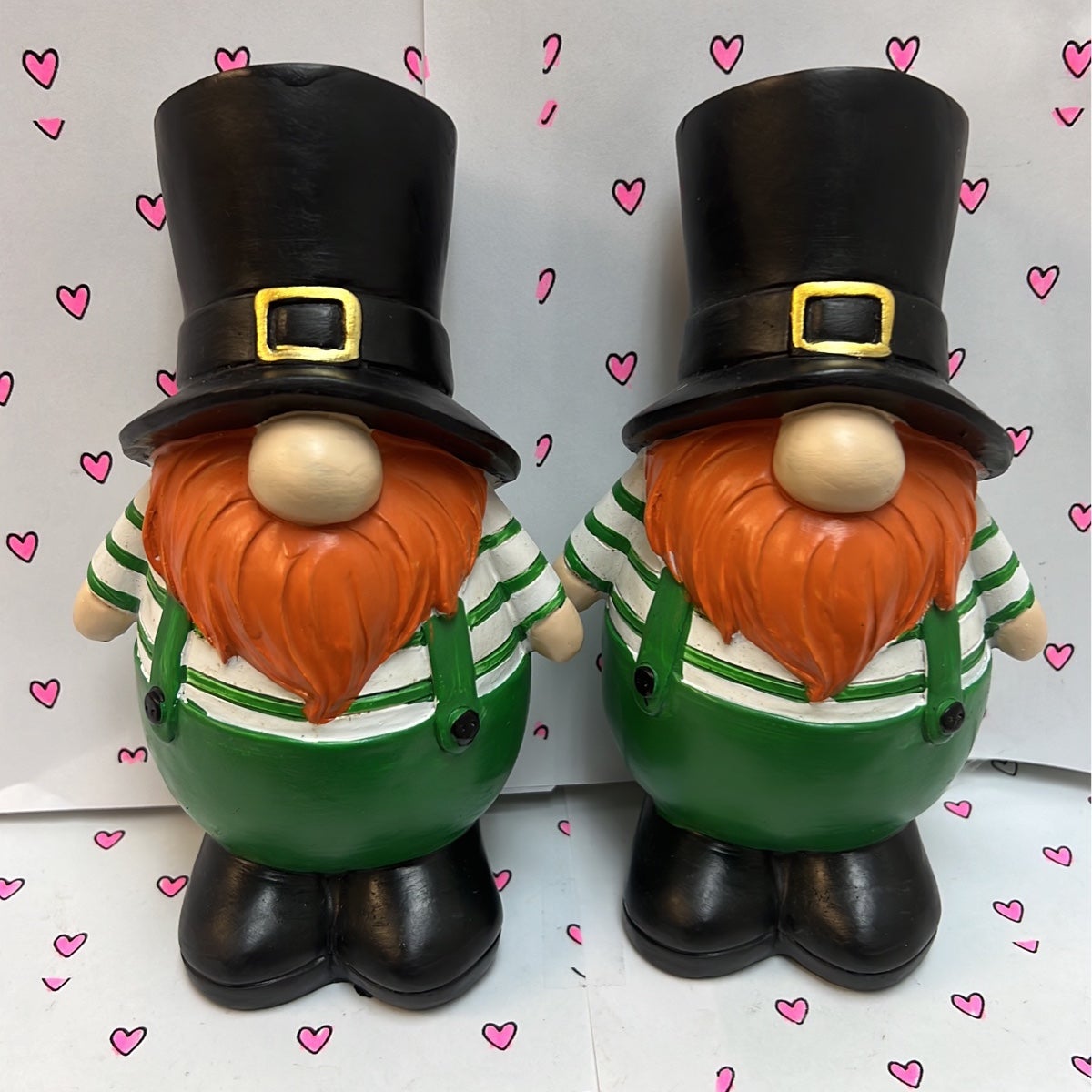 St patricks day Gnomie Statue