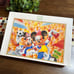 【Disney】Mickey & Minnie Jigsaw Puzzle (Supporters) 1000 Pieces