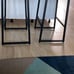 Set of 2 Counter Height 24 Inches Saddle Stools for Kitchen Counter Backless
