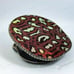 Steampunk Burning Man Captain Black Burgundy Leopard Sequin Hat Spider Jewelry