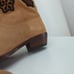 Free People EU 38 Roundhouse Stitch Boots Tan Brown Western Suede Embroidered
