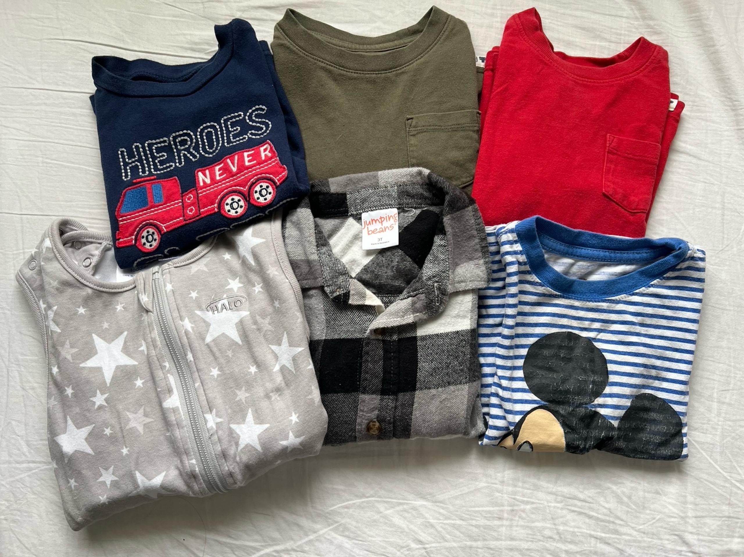 Kids’ Size 3T Shirts Lot