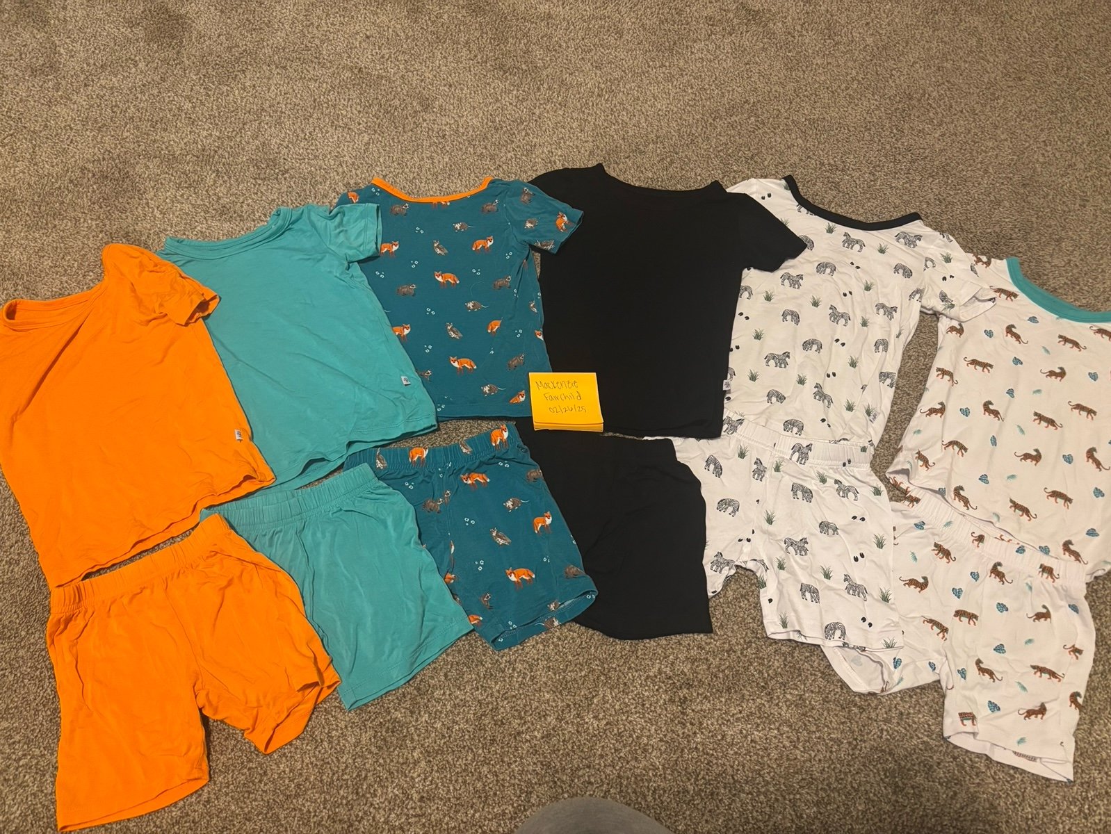 Bubble baby short sets