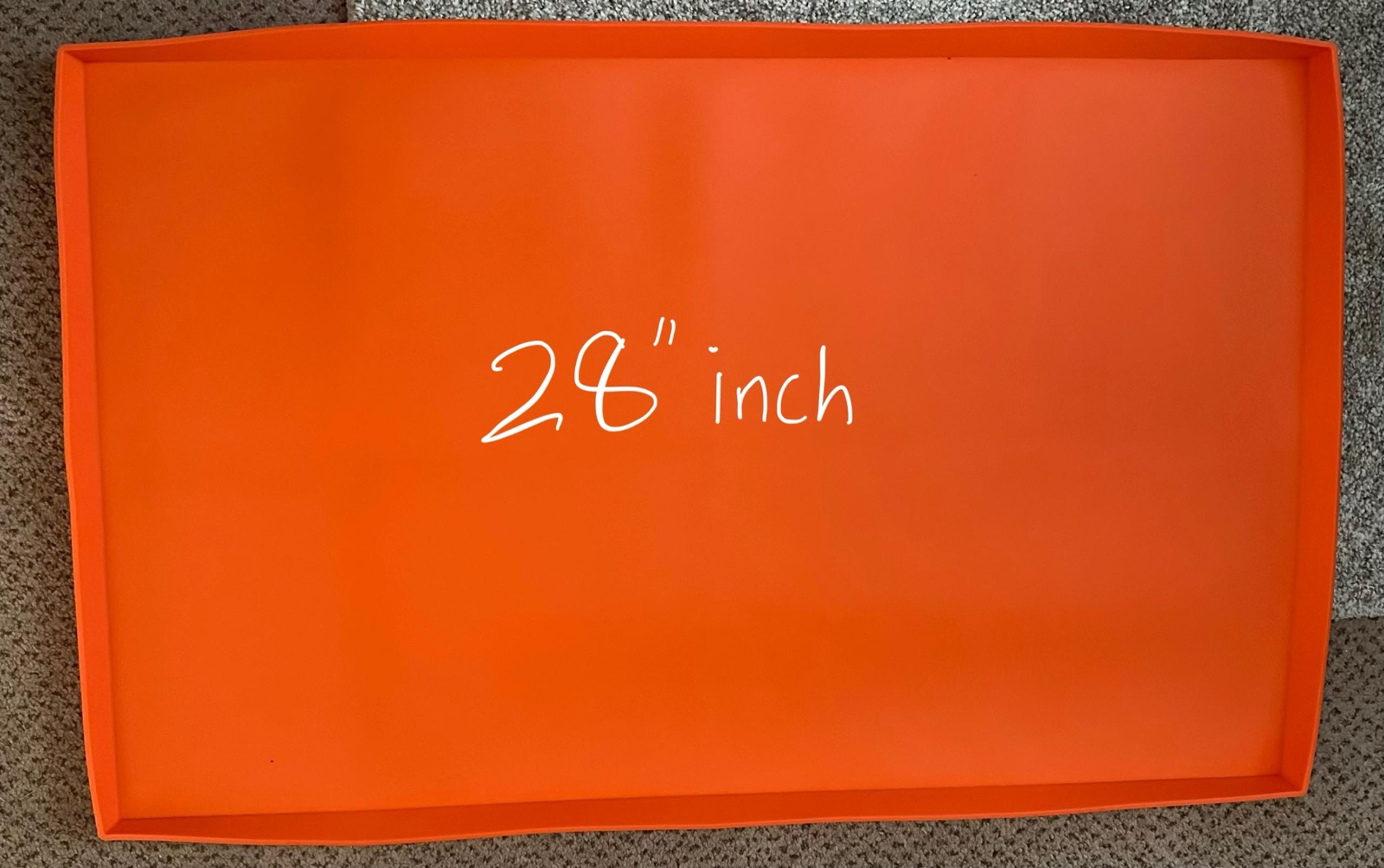 28” Griddle orange Mat