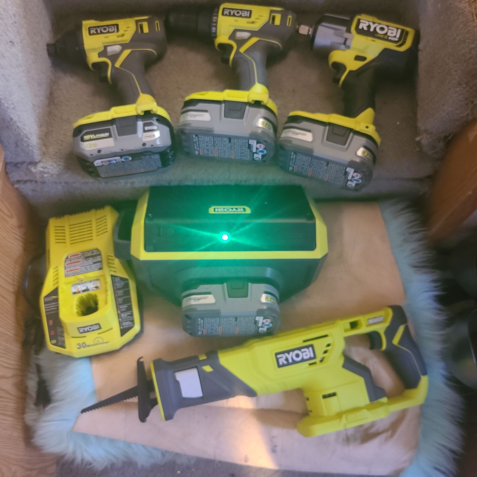 5 peice ryobi set