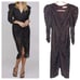 Revolve ASTR the label Toulouse Princess Sleeve Midi Dress Polka Dots Velvet XS