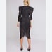 Revolve ASTR the label Toulouse Princess Sleeve Midi Dress Polka Dots Velvet XS