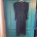 Revolve ASTR the label Toulouse Princess Sleeve Midi Dress Polka Dots Velvet XS