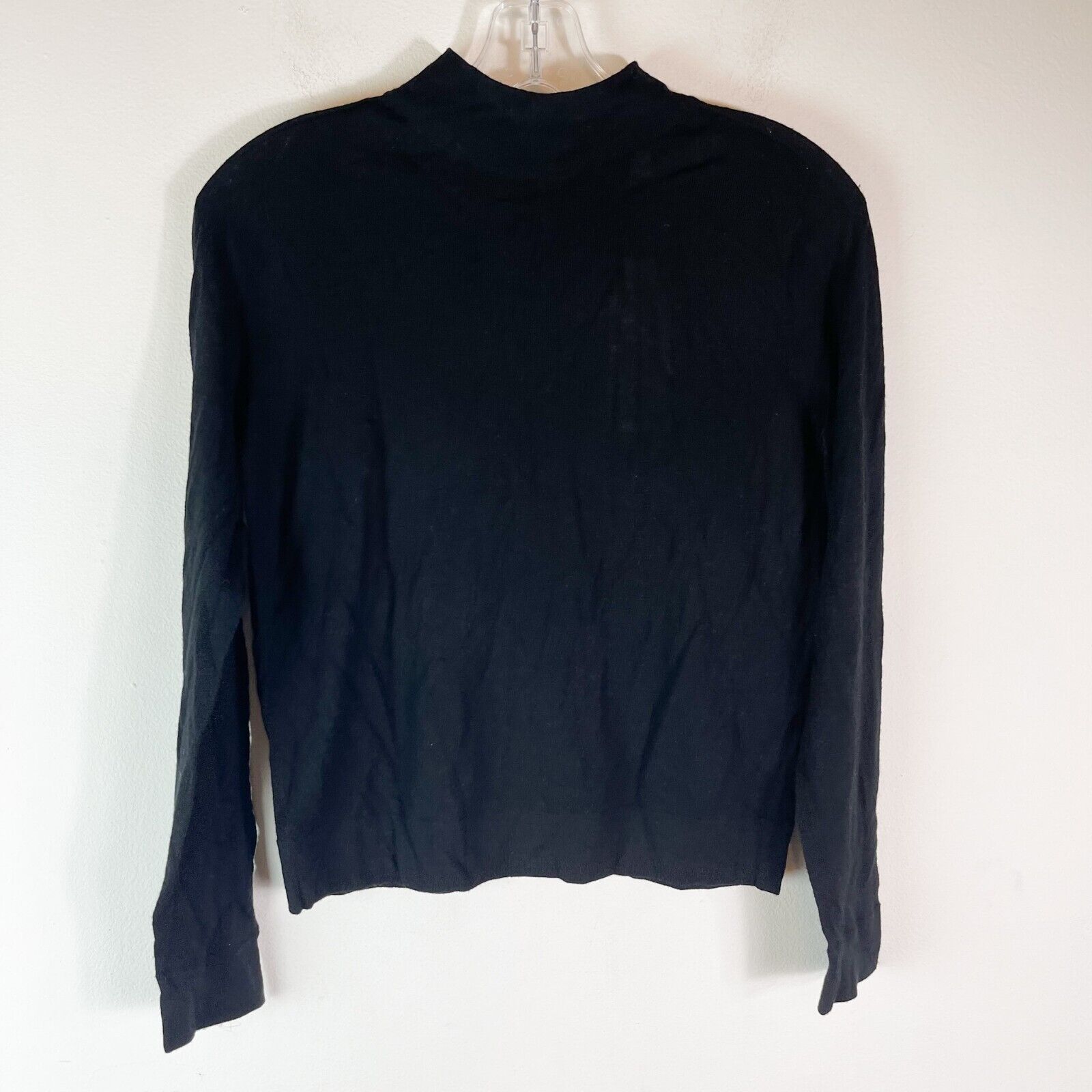 Vince NWOT Women's Black Turtle Neck Long Sleeved Knit Top Size XS