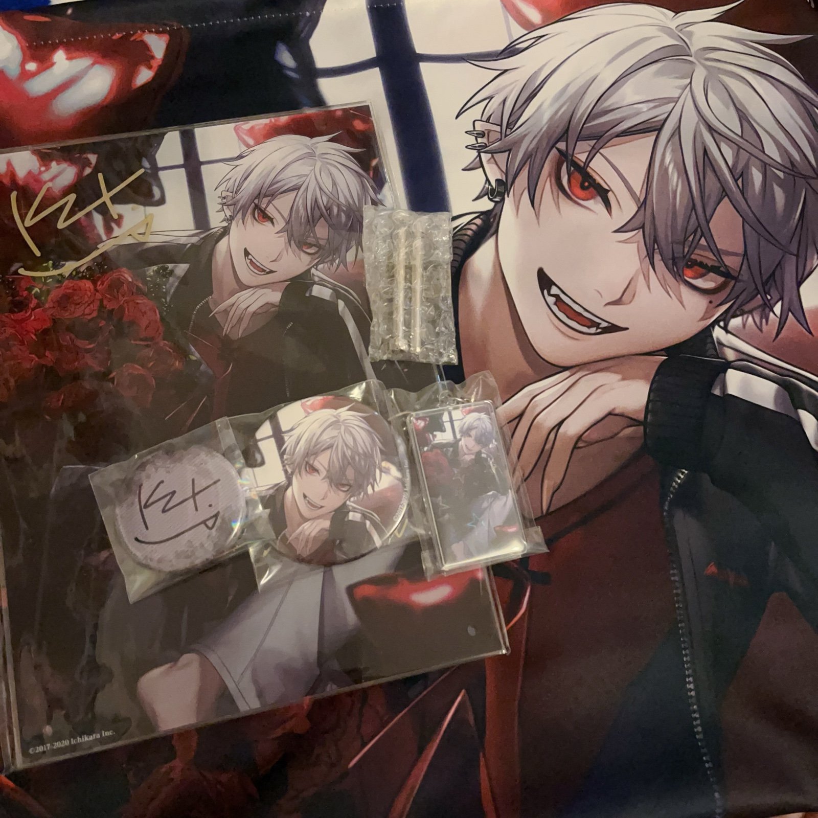 Nijisanji Kuzuha birthday goods set