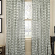 Embroidered Drape (50 W x 96 L) Mist