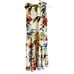 Anthropologie NWT Sheer White Floral Asymmetrical Midi Dress