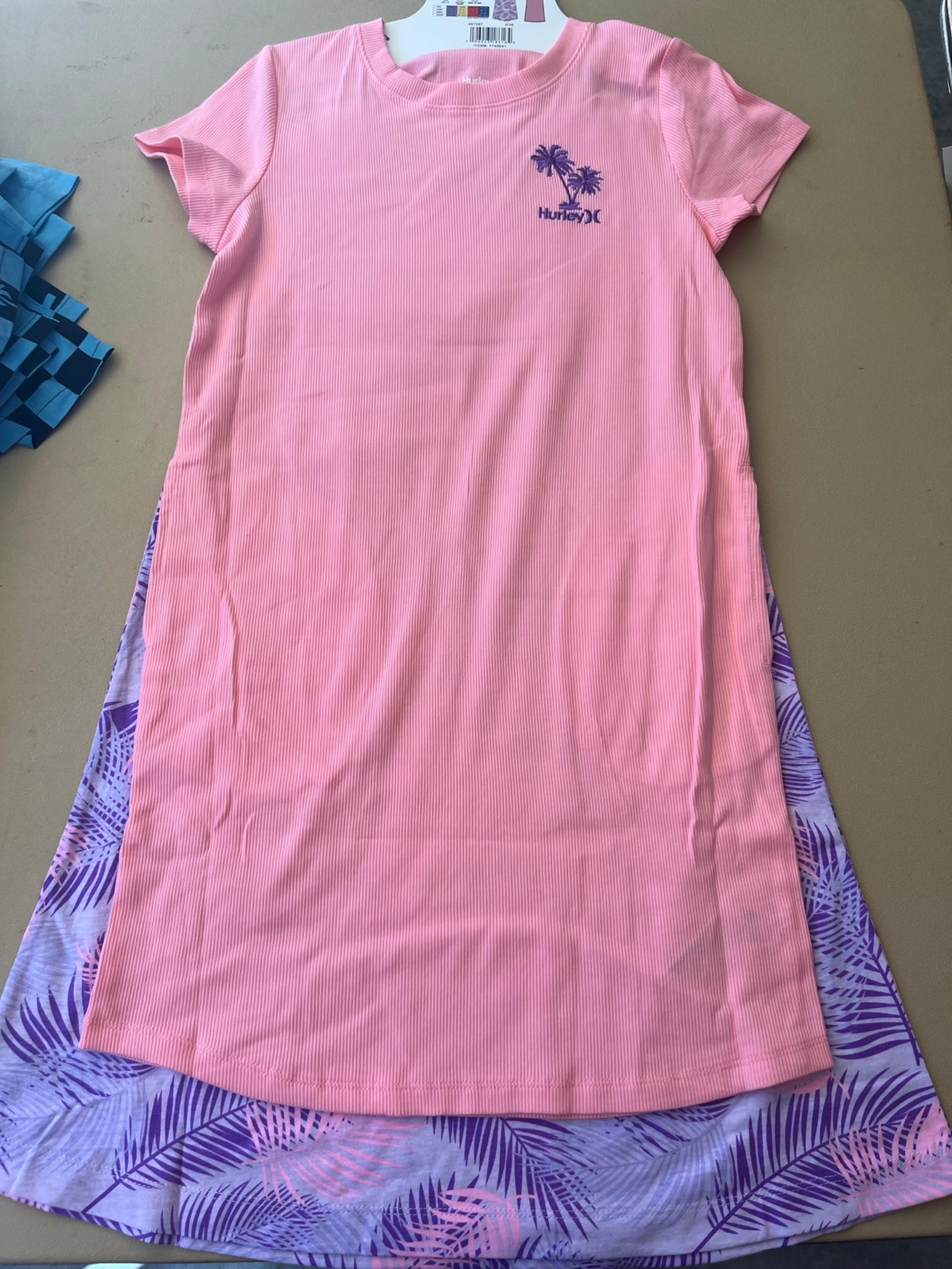 Brand New Girls Size Medium 10/12 Hurley Hawaiian Dresses