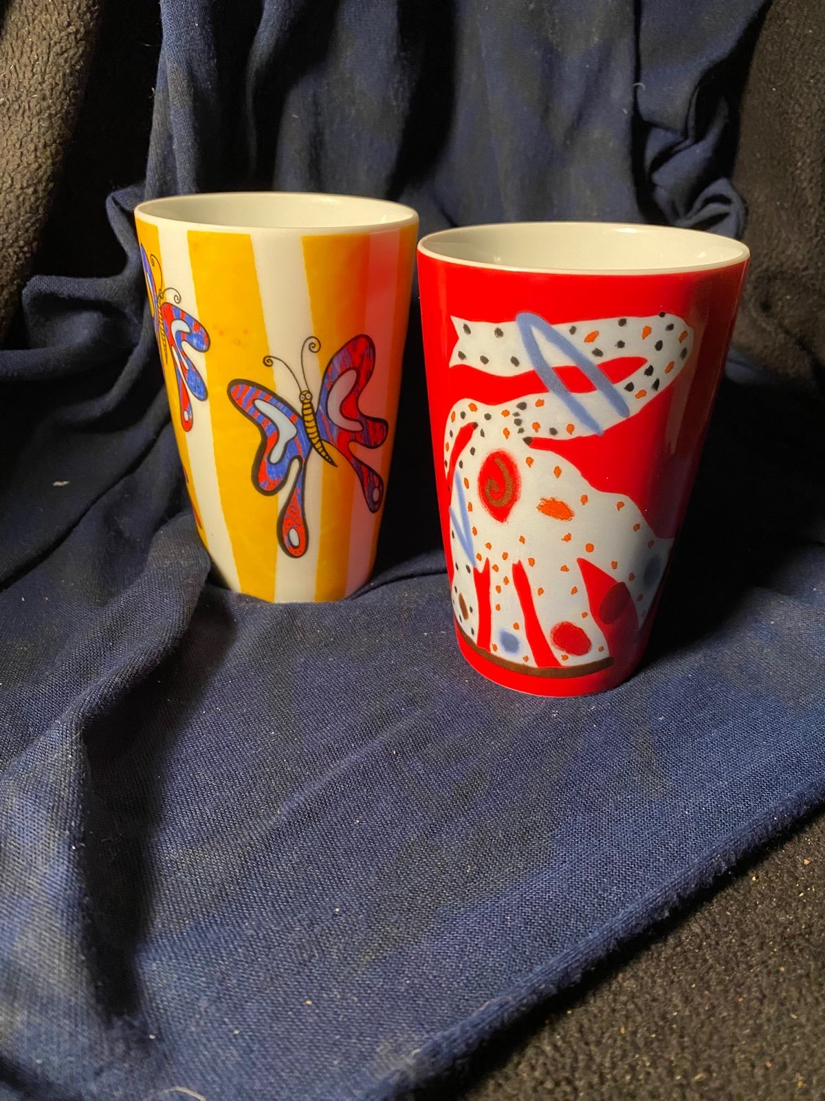 2 Berendsonh ceramic glasses