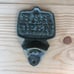 6 Cast Iron Bar Open Wall Mount Openers, Beer Bottle Opener, Bar