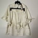 Nasty Gal Recycled Satin Ruffle Shorts Pajama Set Champagne Set Size 4