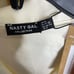 Nasty Gal Recycled Satin Ruffle Shorts Pajama Set Champagne Set Size 4