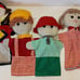 Czech Republic Cloth Handmade Puppet Lot of 4