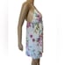 Oscar De La Renta Vintage Y2K Luxury Tropical Hawaiian Coastal Floral Slip Dress