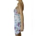 Oscar De La Renta Vintage Y2K Luxury Tropical Hawaiian Coastal Floral Slip Dress