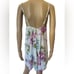 Oscar De La Renta Vintage Y2K Luxury Tropical Hawaiian Coastal Floral Slip Dress