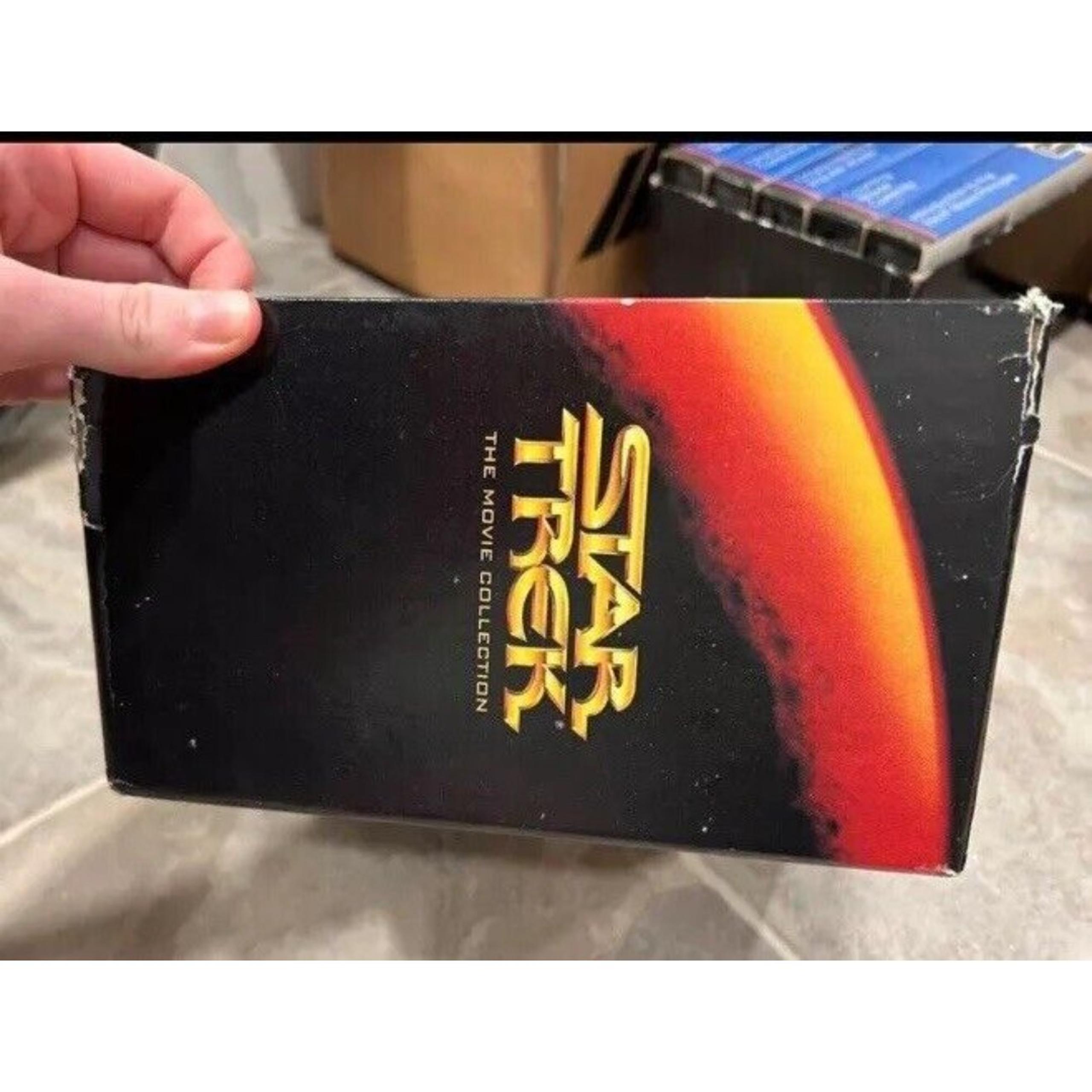 Star Trek- The Movie Collection VHS 6 Tape Set-1993 Paramount-3 Sealed-3 Opened