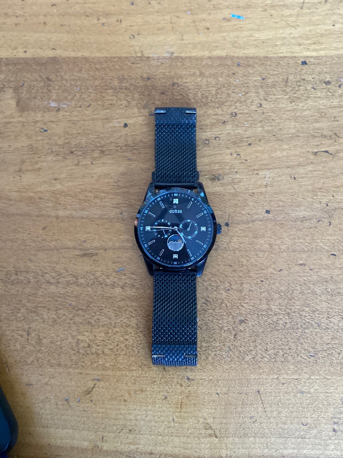 GUESS black watches for men